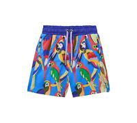 Roarsome graphic-print swim shorts - Blue 1-2-2-3