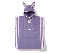 Roarsome Kids Poncho Towel - Quick Dry Towel for Swimming & Beach Hooded Towels for Kids with Waterproof Outer Layer Cozy Cotton Lining | Ages 5-8 - Hop the Bunny