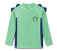 Roarsome Kids Rash Vest | UPF50+ Sun Protection Swimwear | Quick Dry & Soft Fabric | Boys Girls Surf Vest Top | Comfortable Rash Guard for Swimming, Snorkelling and Beach Play-Spike the Dinosaur - 6-8