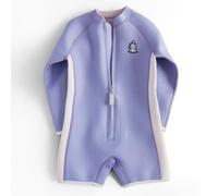 Roarsome Kids Wetsuit with Fleece Lining Made from Limestone-Based 3mm Neoprene | 2025 Softer Feel | Front Zip | Long Sleeves & Short Legs - Sparkle the Unicorn - 4-6 Years