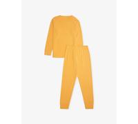 Roarsome Roarsome Long-Sleeve Crewneck Bamboo-Jersey Base Layer Set 1-10 Years Orange 1-2 Years