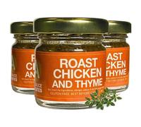 Roast Chicken & Thyme Cooking Sauce (3 Jars x 28g) | Restaurant-Quality Chicken Cooking Sauce Concentrate | Just Add Cream/Creme Fraiche | Chicken Gravy, Marinade, Pasta | Gluten-Free