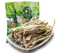 Roast-Dried Crispy Tender Bamboo shoots,Hand made dried wild mountain bamboo shoots,250g/bag,Soup Ingredients,Dried Natural Whole Bamboo shoots,green vegetables,Vegan,Chinese Specialty food (2bag)