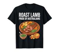 Roast Lamb Pride of Australians Meal T-Shirt