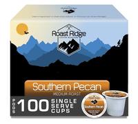 Roast Ridge Single Serving Coffee Capsules for Keurig K-Cup Brewers, Southern Pecans, Medium Roast, Pack of 100