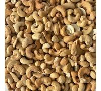 Roasted and Salted Cashews - Rich in Essential Vitamins & Minerals, Salted Cashew Snack Packs, Creamy Texture Honey Roasted Cashews Ideal for On-the-Go Snacking (1Kg)