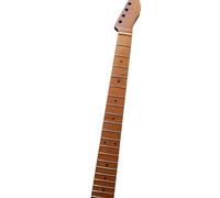 Roasted Maple Guitar Neck 21 Fret 25.5 Inch Fingerboard Matte Finish