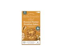 Roasted Peanut Breakfast Bakes, 100% Plant-Based, Smooth Peanut Butter Centre, Wholegrain Oats, 150g