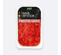 Roasted Red Pepper Strips vegetal 1200g Tin - Comerco Chef