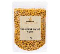Roasted & Salted Corn 1kg - No Artificial Colours & Flavours, Non-GMO by Villa Nostrum