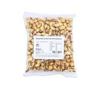 ROASTED SALTED PISTACHIOS 500G - Premium In-Shell Pistachio Nuts Snack, Gourmet Energy-Boosting Treat for On-The-Go, Healthy, High-Protein & Artisanal Party Snack