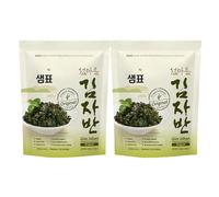 Roasted Seaweed Snack Original - 2 Packs (50g Each) | Korean Seaweed Snacks | Crispy Nori Snack | Healthy Low Calorie Snack for Adults & Kids | Great with Spicy Noodles & Buldak Noodles