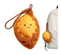 Roasted Sweet Potato Plush - Adorable and Realistic Backpack Pendant | Soft Velvet Doll with Pleasant Texture, 18cm | Birthday Gift for Women, Men, Children, Girls and Boys