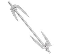 Roasting Fork Air Fryer Forks Stainless Steel Grill Rotisserie Fork Portable Lightweight Rotation Chicken Roasting Fork Oven Accessories for BBQ Home Kitchen Outdoor Camping