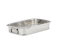 Roasting pan Casserole Dish Drip Tray Portable Rust-Free Casserole Tray