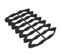 Roasting Rack - 23.3x15.6x2cm Oven Baking Tray, Heat Resistant Grid, Chicken Meat Drainer, Nonstick Cooking Mat, Raised Pan Insert for Elevating Poultry Beef Turkey Fish Vegetables Pizza Cake During