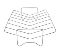 Roasting Rack for Turkey, Rustproof, Heat-Resistant Grill Accessories, Roasting Rack for Use in the Oven, for Oven Roasting Chicken Meat, Preparing Household, Kitchen