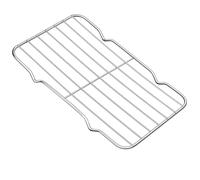 Roasting Rack Stainless Steel 8.66 x 5.51 Inch Wire Cooling Rack for Baking Oven Grid Racks Fits Small Toaster Oven Heavy Duty Baking Racks for Cooking Roasting Broiling Grilling & Dishwasher Safe