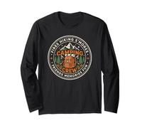 Roasting Smores By The Campfire with Your Favorite Squad Long Sleeve T-Shirt