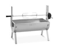 Roasting Spit With Motor 15 kg Stainless Steel Grill Spit Length: 82 cm - Rotisserie Grills by Royal Catering Silver