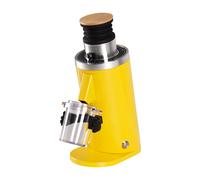 ROASTLY DF54 Coffee Grinder Gen 4 IV V4, Electric Single Dose Coffee Grinder, Near Zero Retention (Yellow)