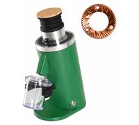 ROASTLY DF54 Red Ti Coffee Grinder Gen 4 IV V4, Electric Single Dose Coffee Grinder, Nearly Retention-Free (Green)
