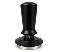 ROASTLY MUNICH Spring Tamper 51 mm · Espresso Tamper with Spring Mechanism, Coffee Tamper with Textured Metal Base, Barista Accessory for Portafilter