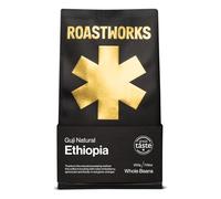 Roastworks Ethiopian Coffee Beans | 6 x 1KG | Natural Processed | Speciality Single Origin from Guji | Notes of Blueberry, Apricot Jam & Florals | 100% Arabica Whole Beans