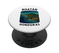Roatan Honduras Copan Mayan 504 Tegucigalpa Honduran Travel PopSockets Adhesive PopGrip