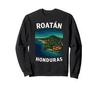 Roatan Honduras Copan Mayan 504 Tegucigalpa Honduran Travel Sweatshirt