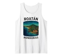 Roatan Honduras Copan Mayan 504 Tegucigalpa Honduran Travel Tank Top