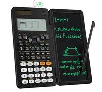 ROATEE 991EX Scientific Calculator, 552 Calculation Functions, 6 Line Display, Clear Display, Rechargeable, Suitable for Complex Calculations