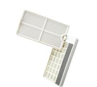 Roating Palette Case Watercolor Half Pans Paint Tray Empty for Artists Roating Paint Case Empty for Painting