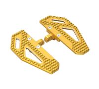 Roating Pegs Fit For Harley Dyna Street Bob Fat Bob Low Rider Wide Glide 1999-2017 Rider Footpeg Footrest CNC Foot(GOLDEN)