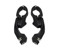 Roating Pegs Fit For Harley Ultra Classic FLHTCU Sportster 11/4" 32mm Motorcycle Foot Rest Highway Engine Guard Foot Pegs CNC Foot(Bracket Black)