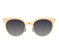 ROAV Galaxy 8110 Barbra Folding Gold Polarized 14.41 Womenâs Sunglasses Gold Size 52