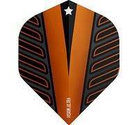 Rob Cross Vision Ultra Dart Flights - Voltage - Target - No2 Std - Orange - 1 Set (3)