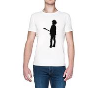 Rob is The Cure Guitarist White Men's T-Shirt Tee Size XXL
