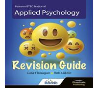 Rob Liddle BTEC National Applied Psychology: Revision Guide Paperback Book Rob Liddle Multicolor