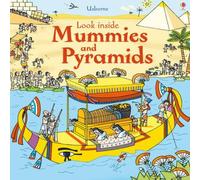 Rob Lloyd Jones Look Inside Mummies & Pyramids Book Rob Lloyd Jones Multicolor