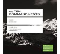 Rob Suggs The Ten Commandments (Lifebuilder Study Guides) Paperback Book Rob Suggs Multicolor