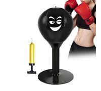 Rob Table Boxing Bag with Strong Suction Base and Spring Mechanism | Stress Relief, Compact Desk Boxing, Perfect for Offices, Home Offices, Garages, Cham