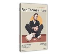 Rob Thomas 2025 Solo The All NIGHT DAYS TOUR Poster Canvas Poster Bedroom Decor Landscape Office Room Decor Gift 20x30inch(50x75cm)