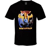 Rob Van Dam Van Rvd Popular Wrestler Fan T Shirt 3XL Black