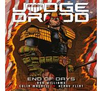 Rob Williams Judge Dredd: End of Days Paperback Book Rob Williams Multicolor