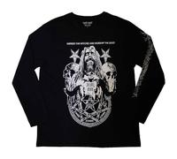 Rob Zombie Devil Man Long Sleeve T Shirt L Black