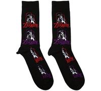 Rob Zombie Multicolour Logo Repeat Ankle Socks