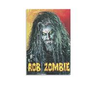 Rob Zombie Poster Horror Vintage Poster Canvas Wall Art Decor Painting for Home Living Room Bedroom 16x24inch(40x60cm) Unframe-style