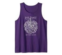 Rob Zombie Super Monster Sex Action Diablo Tank Top, Men, Purple, Medium