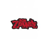 Rob Zombie Us Rock Red Patch Badge Embroidered Iron on Applique Patch Accessory